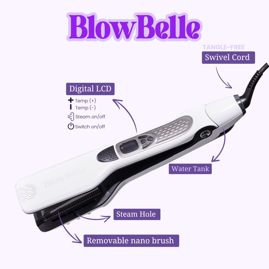 Steamstyler - Professional Steam Hair Straightener